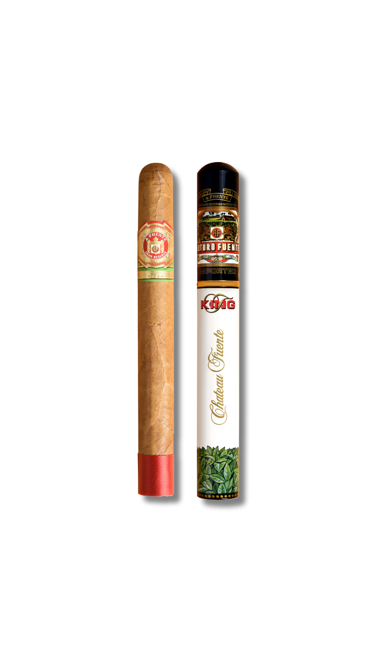 Arturo-Fuente-Chateau-Natural-King-T-Tubo-24.png Arturo Fuente Chateau Fuente Natural - King T Tubo (24) - Image 1
