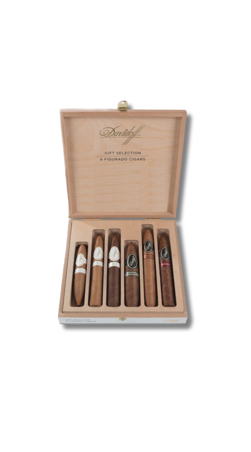 Davidoff-Gift-Selection-Figurado-6-pack.png Davidoff Gift Selection Figurado (Box of 6) - Image 1