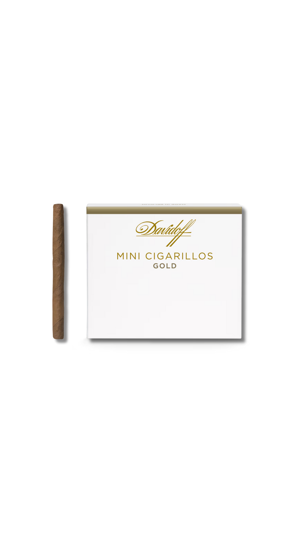 Davidoff-Mini-Cigarillos-Gold-Pack-of-20.png Davidoff Mini Cigarillos - Gold (Pack of 20) - Image 1