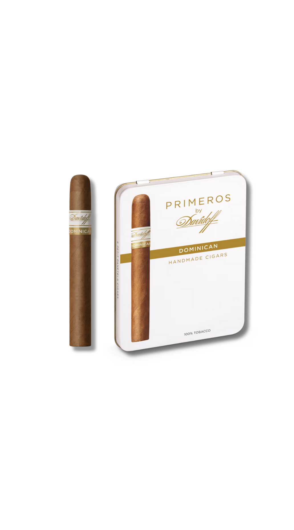 Davidoff-Primeros-Dominican-Tin-of-6.png Davidoff Primeros - Dominican (Tin of 6) - Image 1